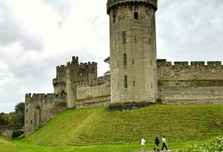 Historic castle in Warwickshire